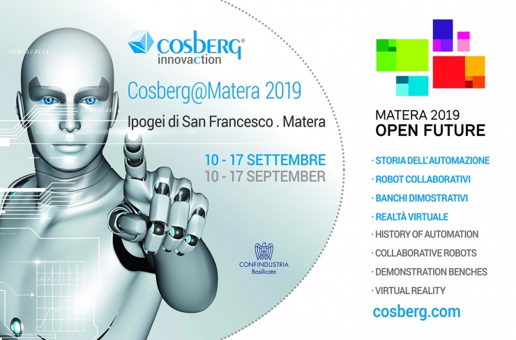 Sulla strada per Matera 2019: Cosberg va #oltre