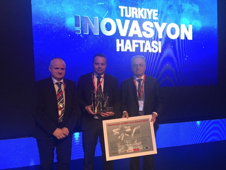 Cosberg wins International IMP3rove Award 2015