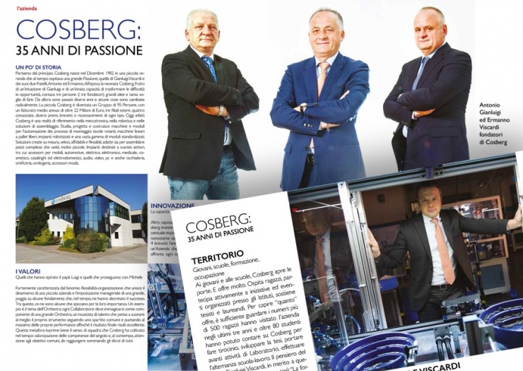 QUI Bergamo racconta i 35 anni di Passione di Cosberg