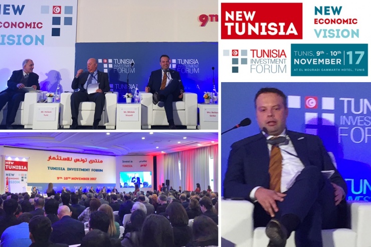 Cosberg attended the Tunisia Investment Forum 2017