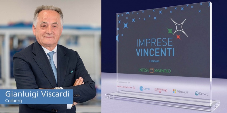 Cosberg è tra le “Imprese Vincenti 2020”