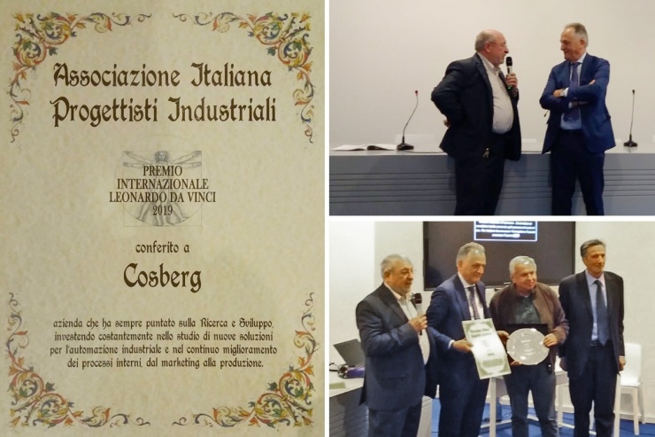 Onorati di esserci meritati il Premio Internazionale Leonardo da Vinci