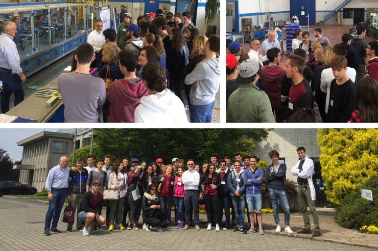 Oggi in Cosberg Studenti del 