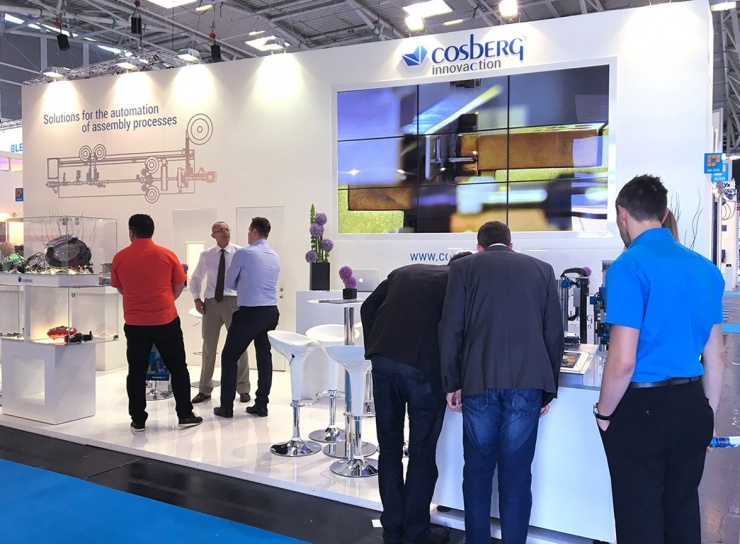 Cosberg awaits you at AUTOMATICA 2018!