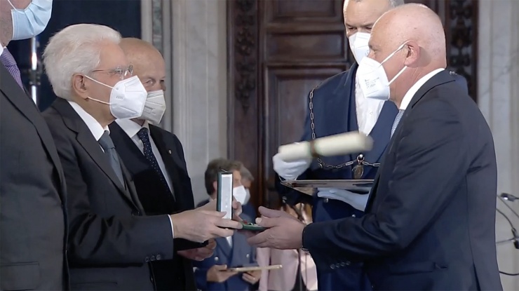 Il nostro CEO a Roma per ricevere la nomina a Cavaliere del Lavoro