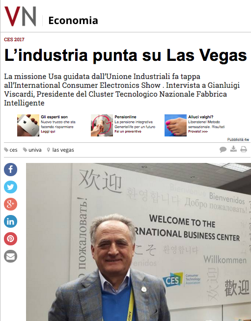 A VARESE NEWS IL NOSTRO CEO AFFERMA: RITENGO INDISPENSABILE INVESTIRE NELLO SCOUTING TECNOLOGICO